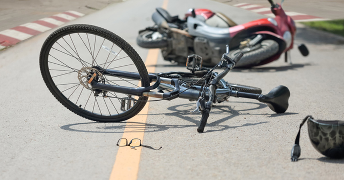 自転車とバイクの事故の慰謝料